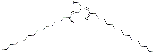 1,2-Dipalmitoyl-3-iodo-rac-3-deoxyglycerol Structure,40290-36-6Structure