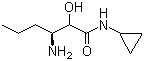 (3S)-3-氨基-N-環(huán)丙基-2-羥基己酰胺結(jié)構(gòu)式_402960-19-4結(jié)構(gòu)式