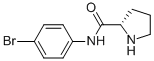 (S)-n-(4-溴苯基)吡咯烷-2-羧酰胺結(jié)構(gòu)式_403478-69-3結(jié)構(gòu)式