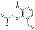 2-(2-Formyl-6-methoxyphenoxy)aceticacid Structure,40359-30-6Structure