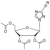 3-Cyano-1-(2,3,5-tri-o-acetyl-beta-d-ribofuranosyl)-1,2,4-triazole Structure,40371-99-1Structure