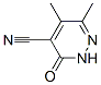 5,6-dimethyl-3-oxo-2H-pyridazine-4-carbonitrile Structure,40380-36-7Structure