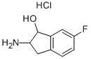 2-Amino-6-fluoro-indan-1-ol hydrochloride Structure,403860-39-9Structure