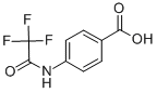 4-[(Trifluoroacetyl)amino]benzoic acid Structure,404-26-2Structure