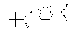 N-(p-nitrophenyl)-2,2,2-trifluoroacetamide Structure,404-27-3Structure