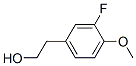 3-氟-4-甲氧基苯乙基乙醇結(jié)構(gòu)式_404-91-1結(jié)構(gòu)式