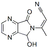 2-Butenenitrile, 3-(5,7-dihydro-5-hydroxy-7-oxo-6h-pyrrolo[3,4-b]pyrazin-6-yl)-(9ci) Structure,404340-71-2Structure