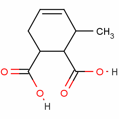 3-Methylcyclohex-4-ene-1,2-dicarboxylic acid Structure,40469-16-7Structure