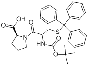 Boc-cys(trt)-pro-oh Structure,40472-53-5Structure