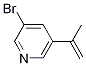 3-Bromo-5-(prop-1-en-2-yl)pyridine Structure,40472-88-6Structure