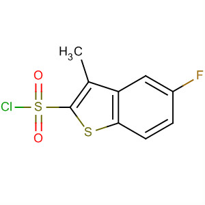 5-Fluoro-2-chlorosulfonyl-3-methylbenzo[b]thiophene Structure,404964-34-7Structure