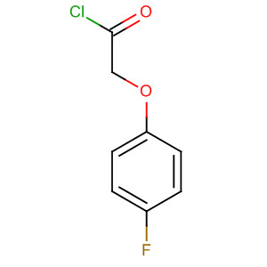 (4-Fluorophenoxy)acetyl chloride Structure,405-78-7Structure