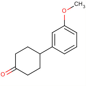 4-(3-Methoxyphenyl)cyclohexanone Structure,40503-91-1Structure