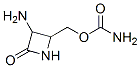 2-Azetidinone,3-amino-4-[[(aminocarbonyl)oxy]methyl]- Structure,405061-16-7Structure