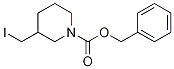 3-Iodomethylpiperidine-1-carboxylic acid benzyl ester Structure,405090-65-5Structure