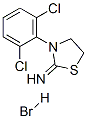 3-(2,6-Dichlorophenyl)-2-iminothiazolidine hydrobromide Structure,40524-26-3Structure