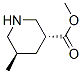 (3R,5r)-methyl5-methylpiperidine-3-carboxylate Structure,405513-10-2Structure