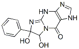 (9ci)-1,4,6,7-四氫-6,7-二羥基-6-苯基-9H-咪唑并[1,2-a]嘌呤-9-酮結(jié)構(gòu)式_40577-28-4結(jié)構(gòu)式