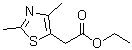 Ethyl 2-(2,4-dimethylthiazol-5-yl)acetate Structure,405921-41-7Structure