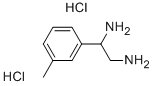 1-M-TOLYL-ETHANE-1,2-DIAMINE 2HCL SALT Structure,40658-79-5Structure