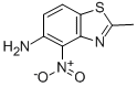 2-Methyl-4-nitro-5-benzothiazolamine Structure,40671-24-7Structure