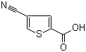 4-Cyanothiophene-2-carboxylic acid Structure,406719-77-5Structure