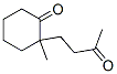 2-Methyl-2-(3-oxo-butyl)-cyclohexanoneStructure,4071-58-3Structure 2-Methyl-2-(3-oxo-butyl)-cyclohexanone Structure,4071-58-3Structure