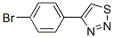 4-(4-Bromophenyl)-1,2,3-thiadiazole Structure,40753-13-7Structure