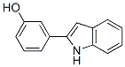 3-(1H-indol-2-yl)-phenol Structure,40756-70-5Structure