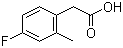 4-Fluoro-2-methylphenylacetic acid Structure,407640-40-8Structure