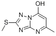 5-Methyl-2-(methylthio)[1,2,4]triazolo[1,5-a]pyrimidin-7-ol Structure,40775-78-8Structure