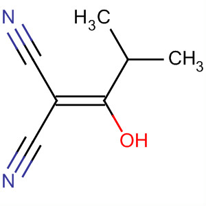 2-(1-Hydroxy-2-methylpropylidene)propanedinitrile Structure,40798-08-1Structure