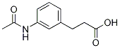 3-(3-Acetamidophenyl)propanoic acid Structure,4080-83-5Structure