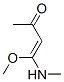 3-Buten-2-one, 4-methoxy-4-(methylamino)-(9ci) Structure,40815-55-2Structure