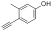 4-Ethynyl-3-methyl-phenol Structure,408319-96-0Structure