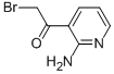 Ethanone, 1-(2-amino-3-pyridinyl)-2-bromo-(9ci) Structure,408326-55-6Structure