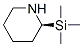 Piperidine, 2-(trimethylsilyl)-, (2s)-(9ci) Structure,408331-90-8Structure