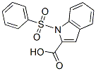 1-(Phenylsulfonyl)-1H-indole-2-carboxylic acid Structure,40899-93-2Structure