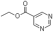 嘧啶-5-羧酸乙酯結(jié)構(gòu)式_40929-50-8結(jié)構(gòu)式