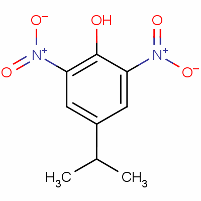 Phenol,4-(1-methylethyl)-2,6-dinitro- Structure,4097-47-6Structure