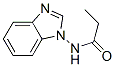 Propanamide, n-1h-benzimidazol-1-yl-(9ci) Structure,40995-19-5Structure