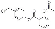 2-(Acetyloxy)benzoic acid 4-(chloromethyl)phenyl ester Structure,410071-22-6Structure