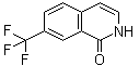 7-(三氟甲基)異喹啉-1(2H)-酮結(jié)構(gòu)式_410086-28-1結(jié)構(gòu)式