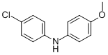 (4-Chloro-phenyl)-(4-methoxy-phenyl)-amine Structure,41018-73-9Structure