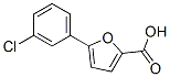 5-(3-Chlorophenyl)furan-2-carboxylic acid Structure,41019-44-7Structure