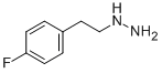 [2-(4-Fluoro-phenyl)-ethyl]-hydrazine Structure,41074-37-7Structure