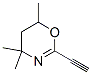 4H-1,3-oxazine, 2-ethynyl-5,6-dihydro-4,4,6-trimethyl-(9ci) Structure,41077-65-0Structure