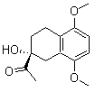 (R)-1-(2-hydroxy-5,8-dimethoxy-1,2,3,4-tetrahydronaphthalen-2-yl)ethanone Structure,41098-96-8Structure