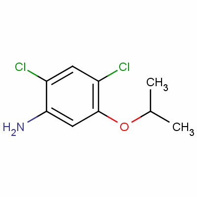 2,4-Dichloro-5-isopropyloxyaniline Structure,41200-96-8Structure