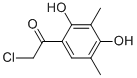 Ethanone, 2-chloro-1-(2,4-dihydroxy-3,5-dimethylphenyl)-(9ci) Structure,412022-03-8Structure